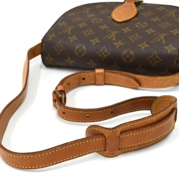 Authentic LOUIS VUITTON Saint Cloud GM Shoulder Bag Monogram + COA